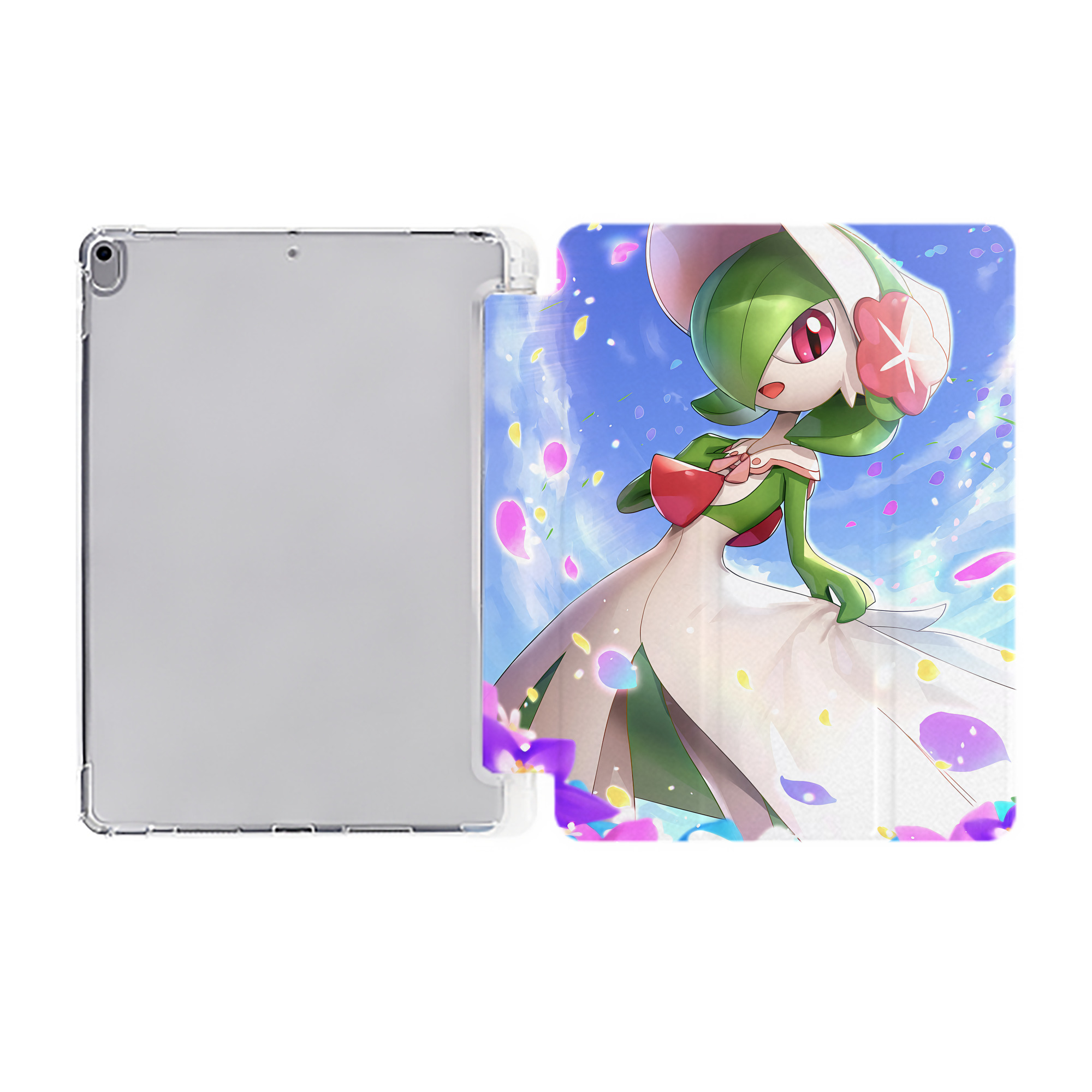 （画像用） ポケットモンスター Pokémon IPad ケース ペン収納付き 三つ折りスタンド PUレザー×シリコン 対応機種9.5/10.5/10.9インチ